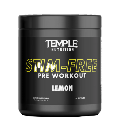 Stim-Free Pre Lemon
